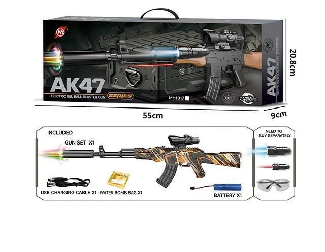 Electric Ak47 Gel Blaster Shooting Riffle ⭐⭐⭐⭐⭐ (4.8/5)