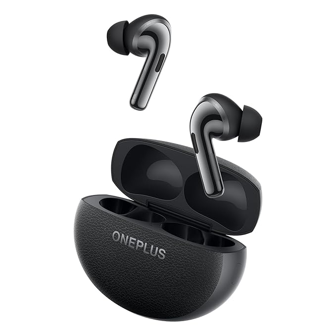 OnePlus Buds Pro 3 Bluetooth TWS in-Ear Buds – Dual Drivers, Dual DACs, Dynaudio EQs, AI-Powered Translator, Up to 50dB Adaptive Noise Cancellation, Up to 43Hrs Battery. ⭐⭐⭐⭐⭐ (4.9/5)