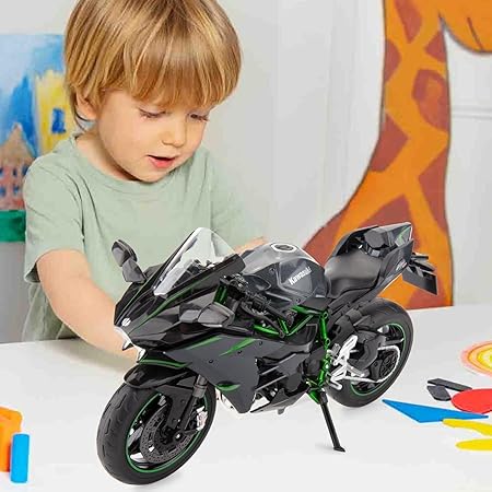 1:9 Diecast Kawasaki Ninja H2R Bike Model. ⭐⭐⭐⭐⭐ (4.9/5)