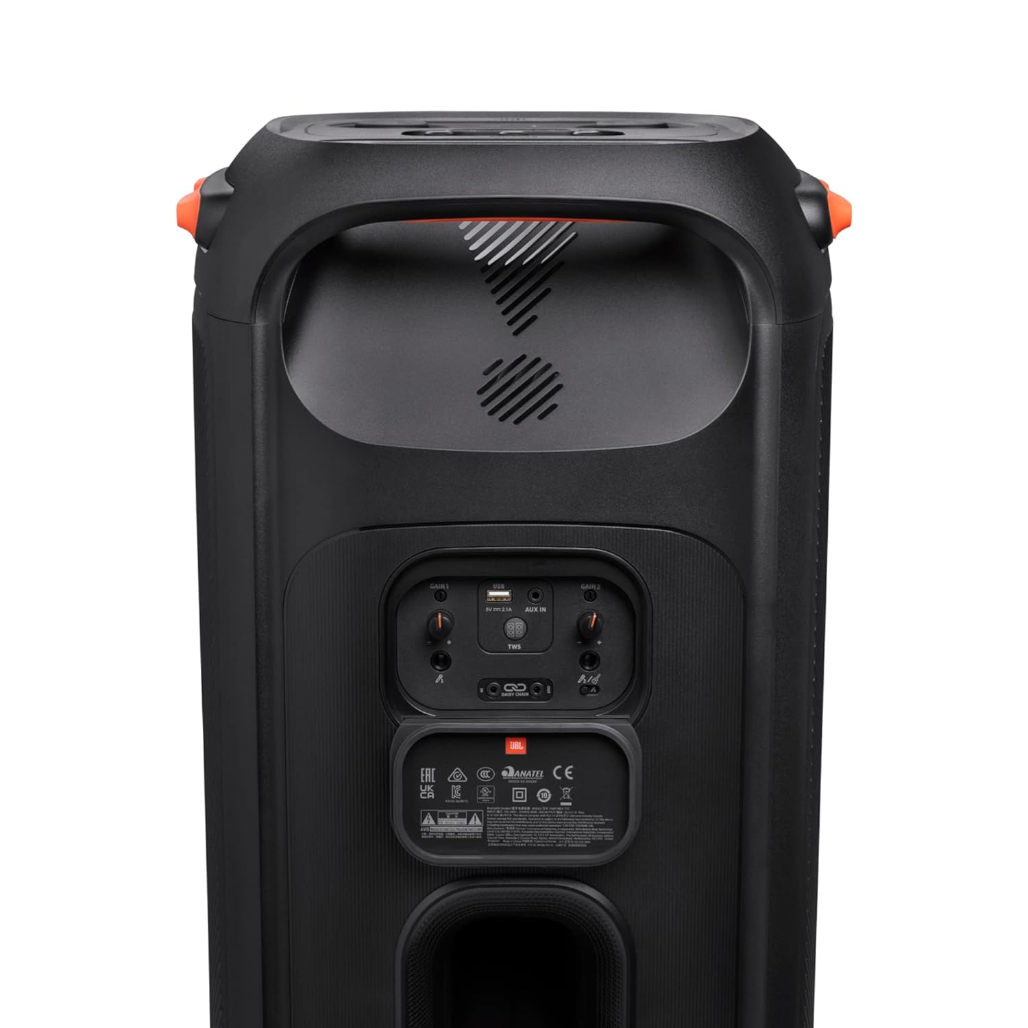 PartyBox 710 Bluetooth Party Speaker with Dynamic Music Synced Flashing Club Pattern Lightshow, Pro Sound, Splashproof, PartyBox App Personalisation,Guitar and Mic Input(800 Watt RMS, Black)⭐⭐⭐⭐⭐ (4.9/5)