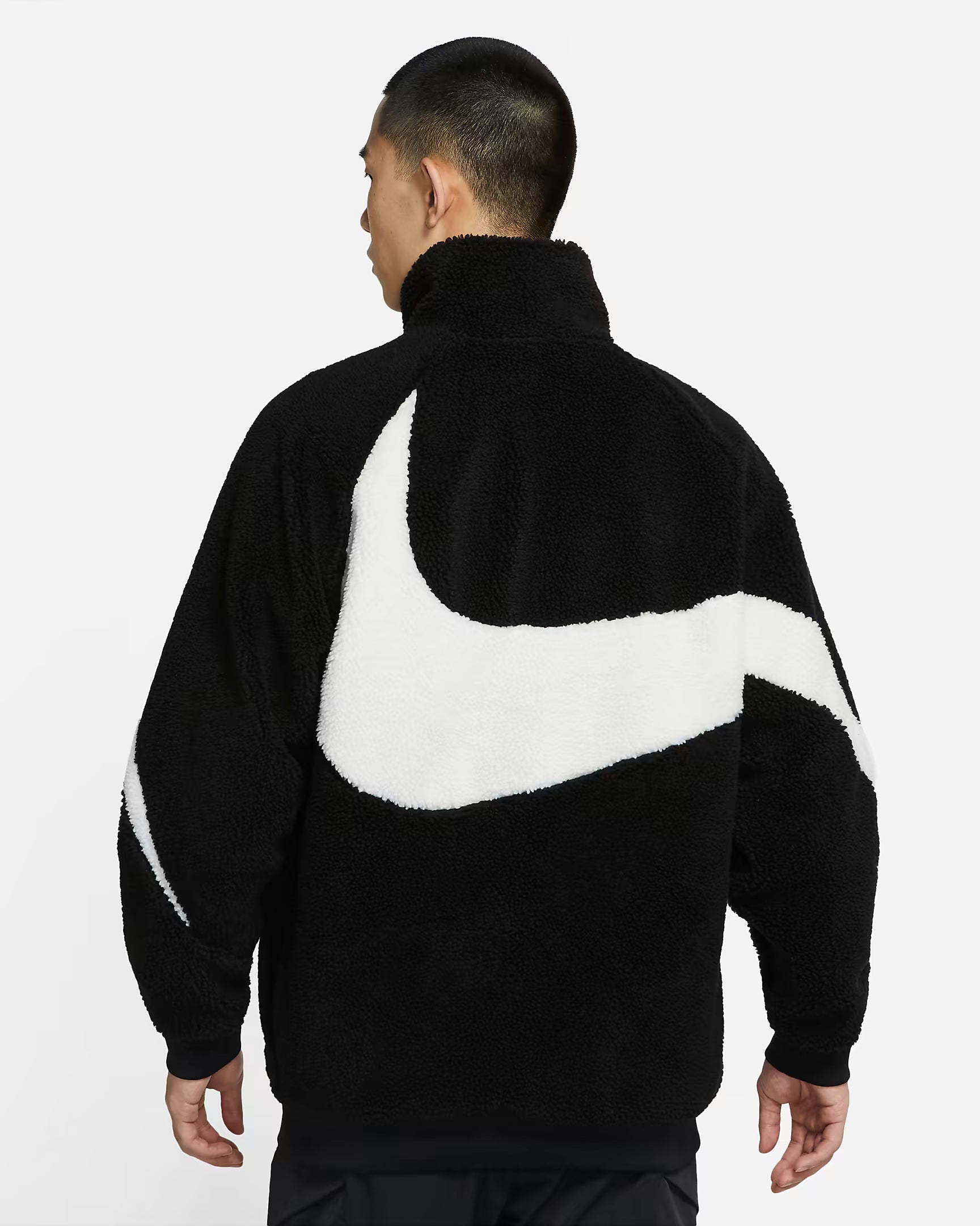 Men Reversible Slim Fit Fleece Jacket. ⭐⭐⭐⭐⭐ (4.9/5)