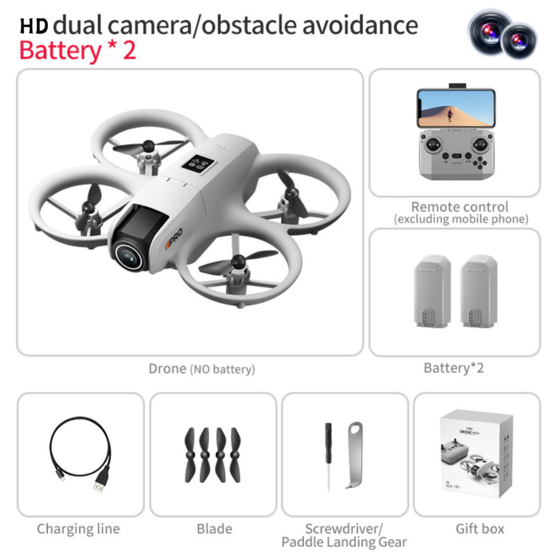HD Camera Remote Control Drone with WiFi FPV Live Video – Foldable Quadcopter with Altitude Hold, One Key Takeoff/Landing & Headless Mode