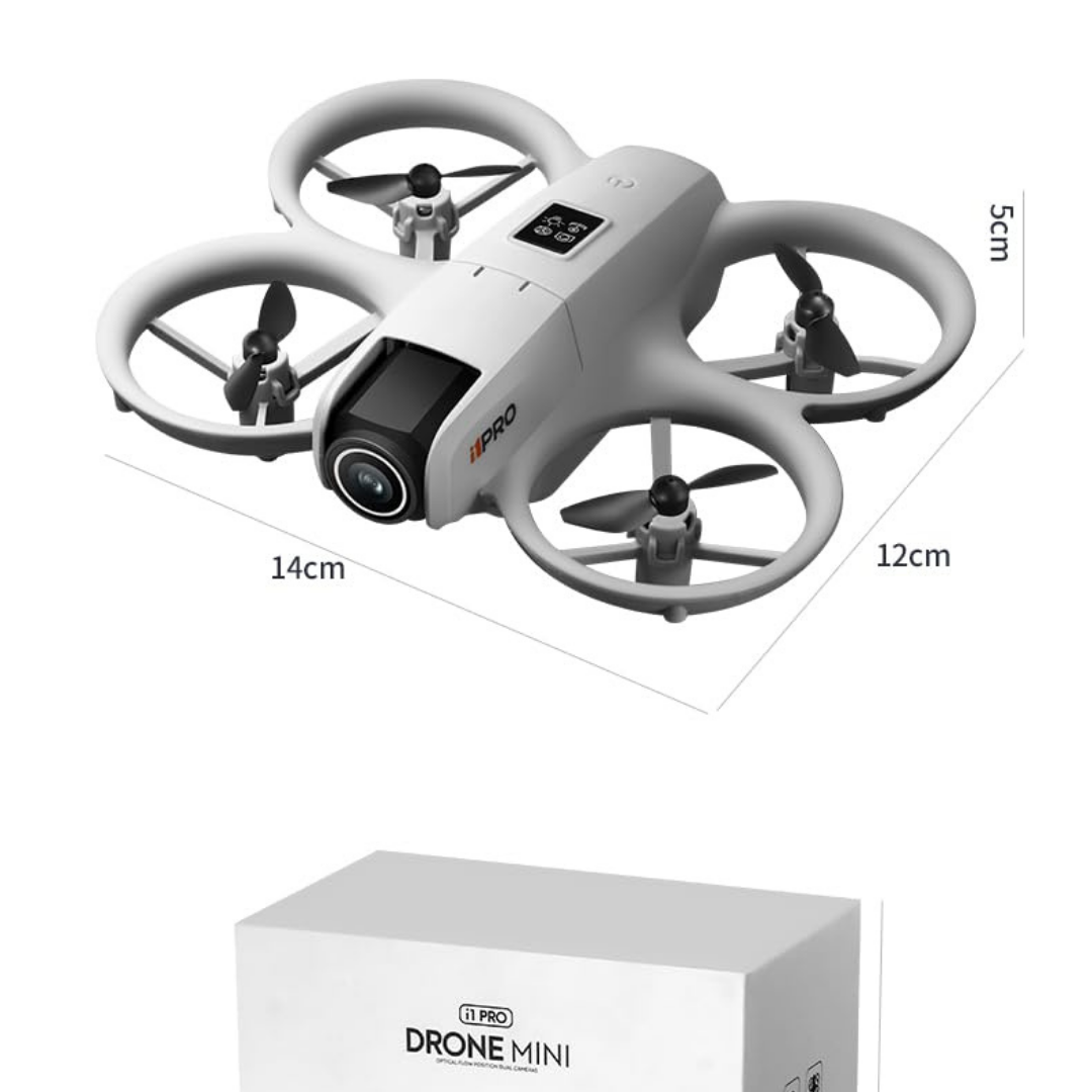 HD Camera Remote Control Drone with WiFi FPV Live Video – Foldable Quadcopter with Altitude Hold, One Key Takeoff/Landing & Headless Mode
