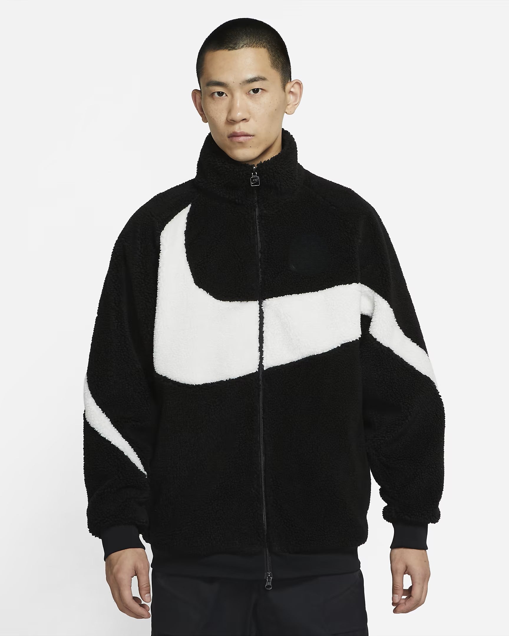 Men Reversible Slim Fit Fleece Jacket. ⭐⭐⭐⭐⭐ (4.9/5)