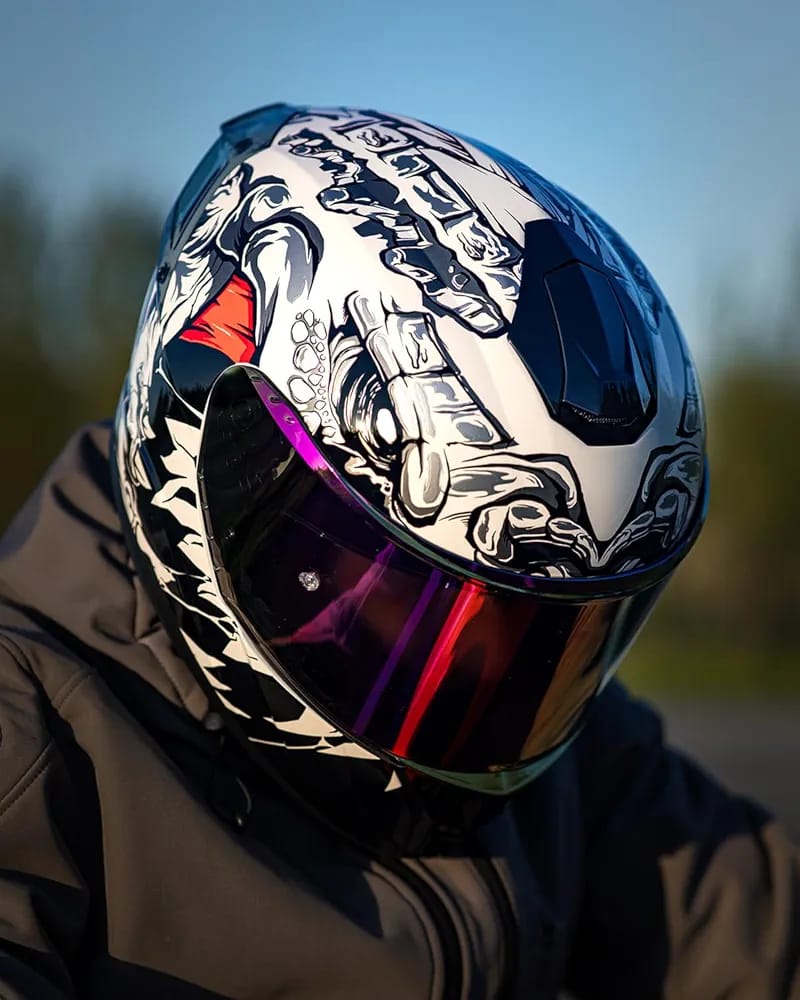 ILM Motorcycle Helmet Full Face Casco DOT Model. ⭐⭐⭐⭐⭐ (4.8/5)