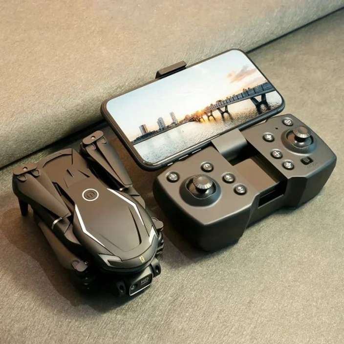 V88 HD Dual Camera Aerial Photo RC Drone 2.4GHz Folding 4CH Aircraft with Headless Mode, Single Battery. ⭐⭐⭐⭐⭐(4.9/5)